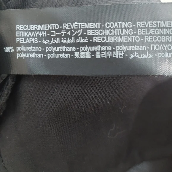 NWT Zara Vegan Leather High-rise 90s Wide Leg Pants, Size 2 - Picture 9 of 12